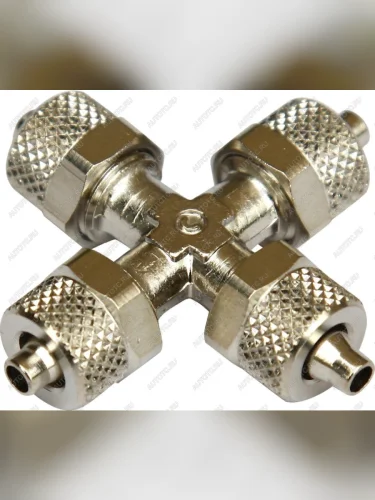 Соединение крестообразное 64 под гибкую трубку  1600 64