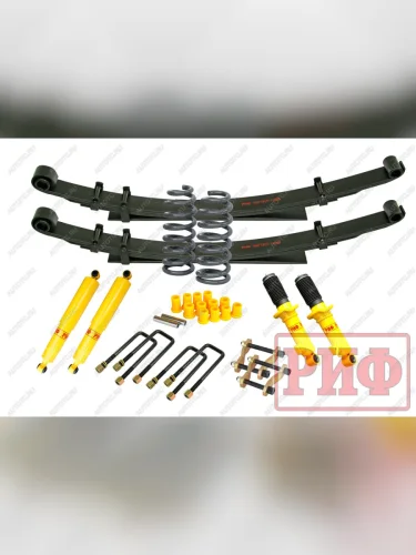 Лифт-комплект РИФ Mitsubishi L200 2015+, Fiat Fullback 2016+ мягкий лифт 40 мм  rif-tmq-b