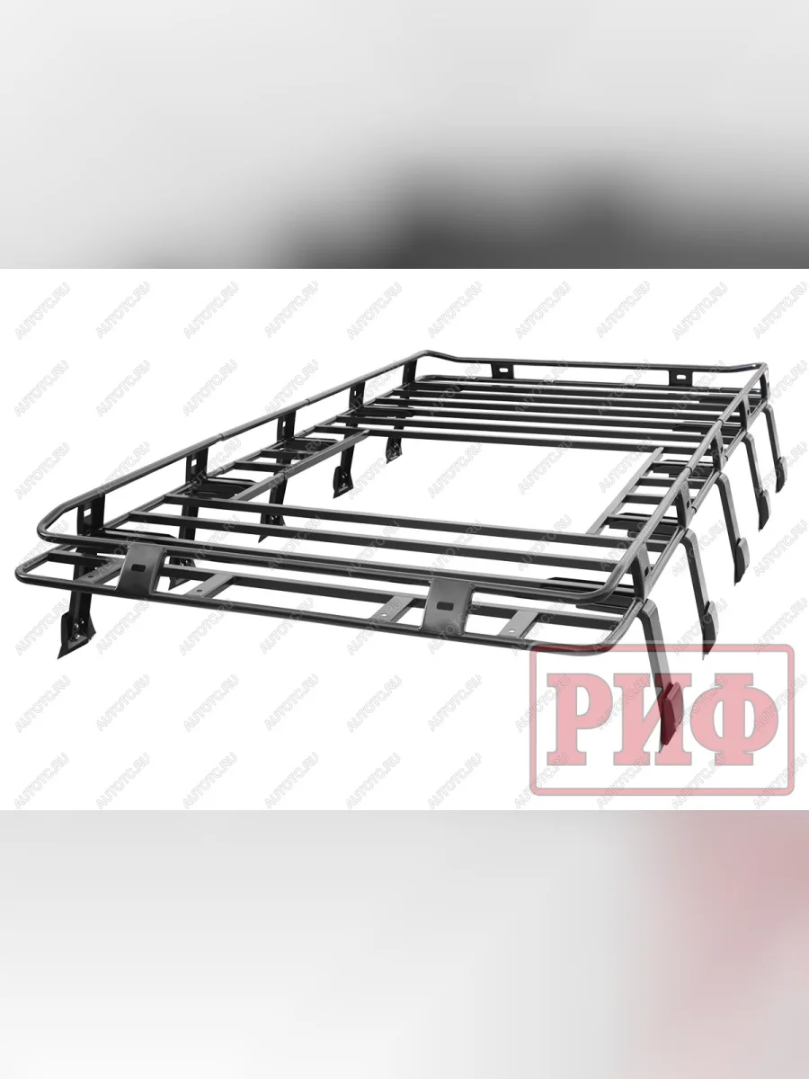 Багажник экспедиционный (корзина) РИФ 1500х2750 мм для ГАЗ Соболь (с люком)  rifgaz-roof3  в Самаре Самарской области