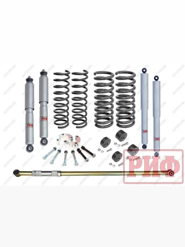 Лифт-комплект РИФ газовый ВАЗ Нива 21214М лифт 50 мм +50-100 кг  rif-nvam-g