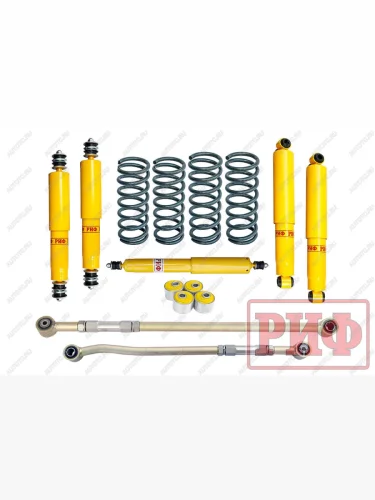 Лифт-комплект РИФ Nissan Safari (Patrol) Y60 и Y61 до 2000 года средний лифт 50 мм (правый руль)  rif-y60-b-r