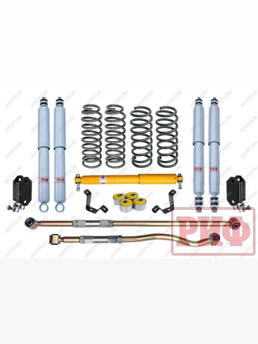 Лифт-комплект РИФ газовый для Toyota Land Cruiser 80105 лифт 50 мм жесткий (постоянная нагрузка)  rif-tlc80-d-g