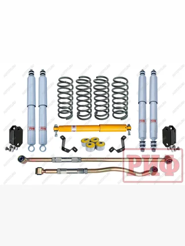 Лифт-комплект РИФ газовый для Toyota Land Cruiser 80105 лифт 50 мм мягкий  rif-tlc80-b-g