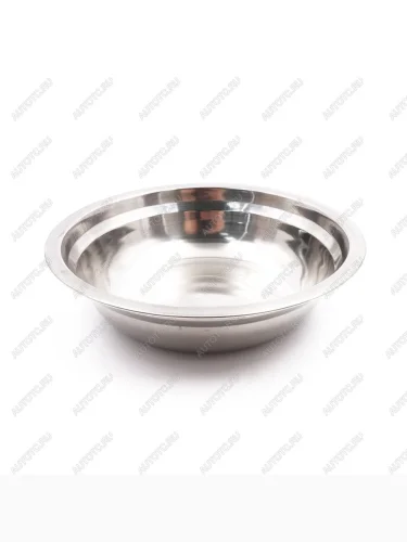 Миска "СЛЕДОПЫТ" нержавеющая сталь, d - 17 см, h - 4,3 см, 650 мл.  pf-cws-p44