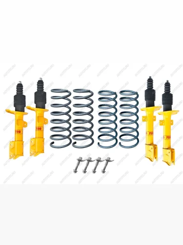 Лифт-комплект РИФ для Renault Duster (2010-2022), Nissan Terrano III 2004+ 4х4 лифт 40 мм  rif-dus-c