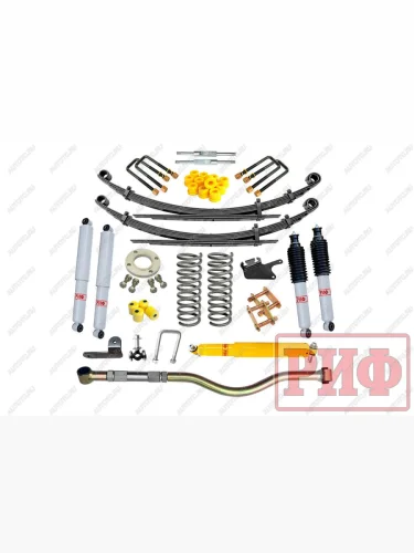 Лифт-комплект РИФ газовый УАЗ Патриот лифт 50 мм жесткий  rif-patr-c-g