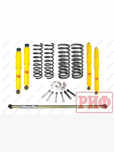 Лифт-комплект РИФ R-AIR ВАЗ Нива 2121, 21213 лифт 50 мм +0-50 кг  rif-niv-a