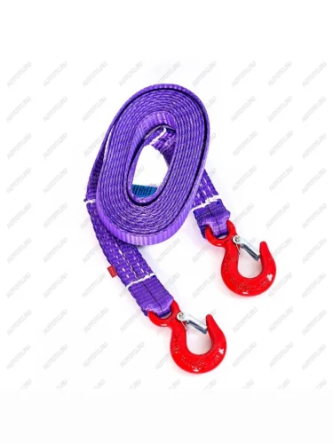 Ремень буксировочный эластичный 46 т 5 м КрюкКрюкTplus  t000054
