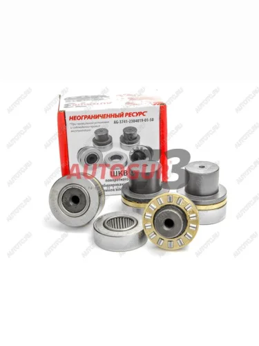 Шкворень поворотного кулака УАЗ со на комбинированном подшипнике, мост Тимкенвоенный УАЗ-469, 452  ag-3741-2304019-01-50