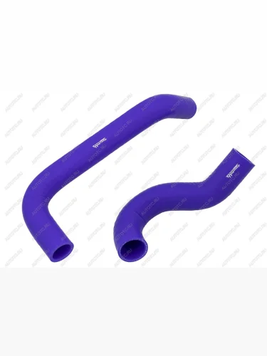 Патрубки радиатора УАЗ Хантер, дв.ЗМЗ-514, дизель (2 шт) силикон армированный  26761