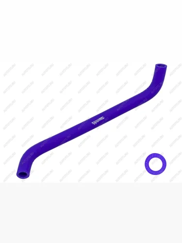 Патрубок регулятора холостого хода УАЗ дв.ЗМЗ-405406409 силикон армированный  4062-1147103-10г