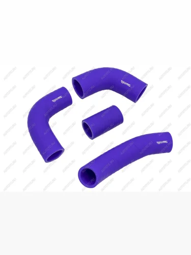 Патрубки радиатора УАЗ-452 Буханка (грузовой) дв.421 (100л.с.) силикон.армир.(4 шт)  у31601-452-1004