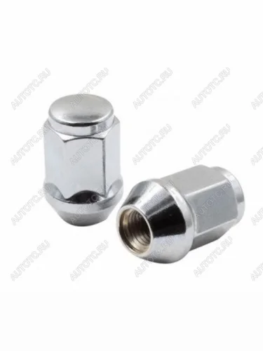 Гайка колесная для TOYOTA (хром) 12x1.5 мм, закрытая  5698