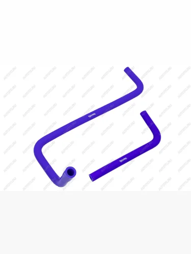 Патрубки отопителя УАЗ-3163 Патриот, дв. IVECO (2 шт) силикон армированный  31631-810120608