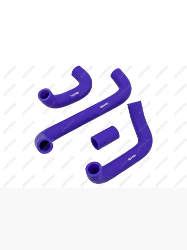 Патрубки радиатора ВАЗ 2121 Нива (к-т 4шт) силикон армированный  2121-1303000