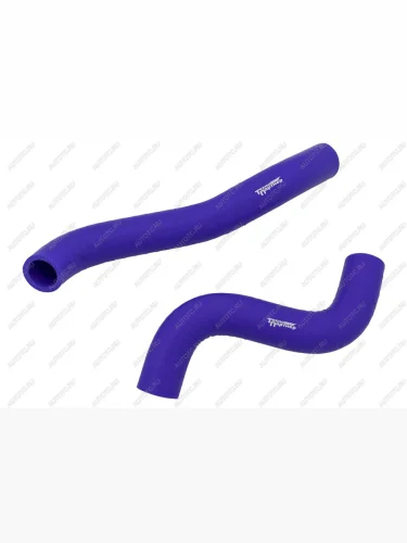 Патрубки радиатора ВАЗ 2123 "Шеви Нива" (к-т 2шт) силикон армированный  2123-1303000