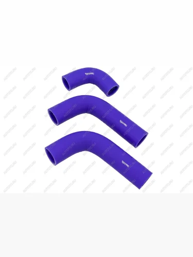 Патрубки радиатора УАЗ-452 Буханка (легковой) дв.421 (100 л.с.) силикон. армир. (3 шт)  у31601-452-1003