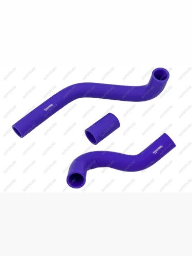 Патрубки радиатора УАЗ-452 Буханка дв. 409 Евро-4 (3 шт) силикон армированные  452-1303027