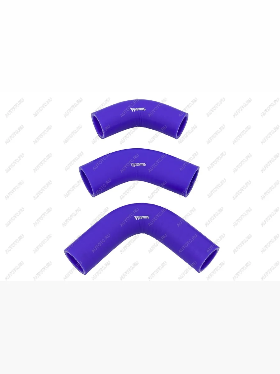 Патрубки радиатора УАЗ-469452 Буханка дв.417 (90л.с.) силикон.армир.(3 шт)  у3160-452469-90  в Воронеже Воронежской области