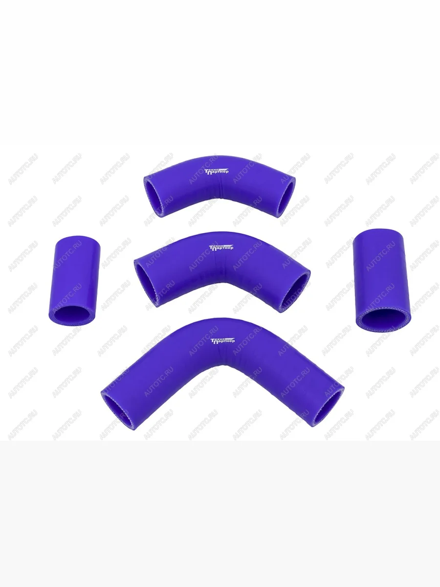 Патрубки радиатора УАЗ-469452 Буханка дв.4215 (100л.с.) силикон.армированный (5 шт)  у3160-452469-100  в Воронеже Воронежской области