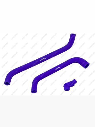 Патрубки регулятора холостого хода дв.ЗМЗ-405 (3 шт) силикон армированный  рхх-405