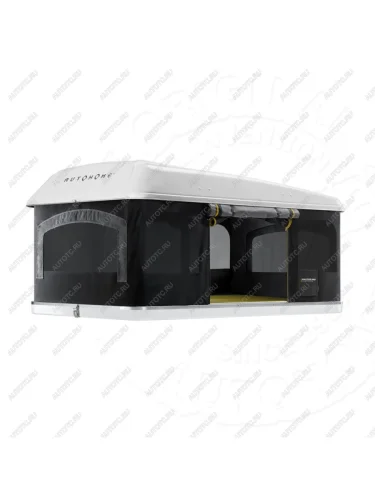 Палатка на крышу автомобиля AUTOHOME MAGGIOLINA GRAND TOUR SMALL 360 BLACK STORM X-LONG, лестница 215 мм  m360bs15 x-long