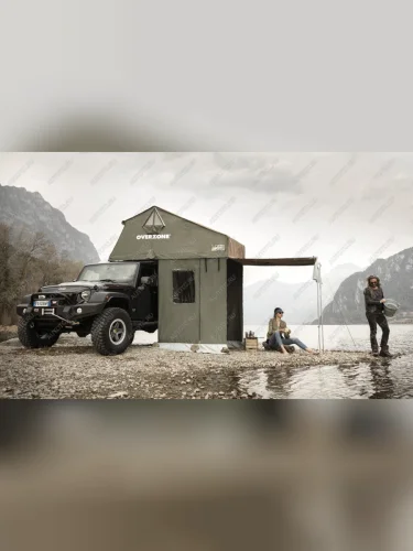 Тамбур к палатке AUTOHOME OVERZONE SMALL STANDARD, тент песочный, высота 220 см  oz05a-3s