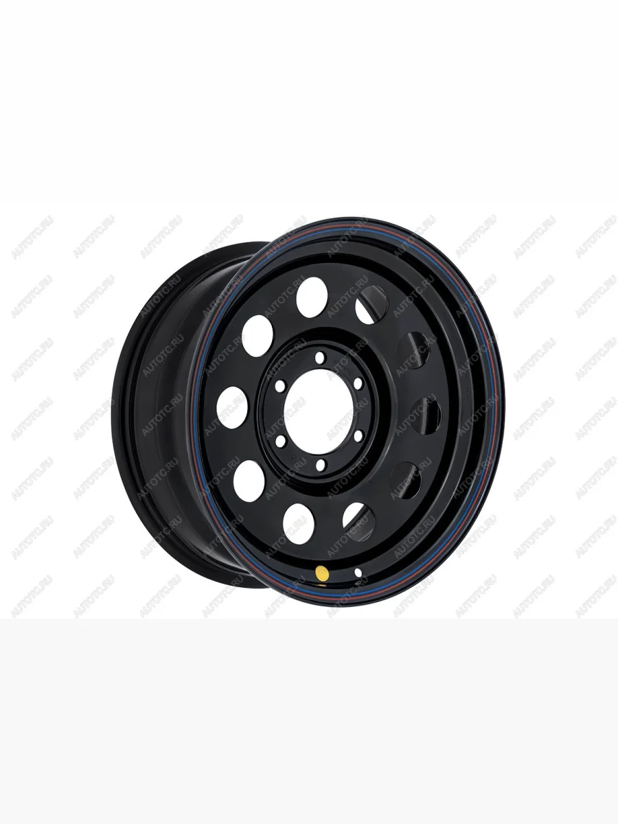 Диск усиленный стальной (6x139,7 8xR17 d110 ET+15) Off-Road Wheels  Mitsubishi L200 (1996-2005), Mitsubishi Pajero Sport (1996-2004), Toyota Land Cruiser (1989-1997) (черный)  в Воронеже Воронежской области
