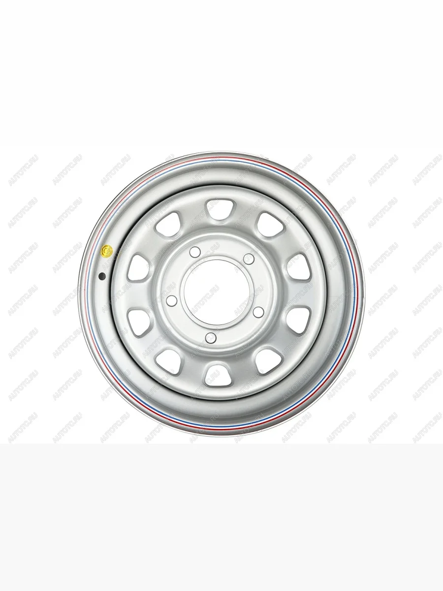 Диск усиленный ВАЗ НИВА (до 2018 г.) стальной серебристый 5x139,7 7xR15 ET+25 (уценка)  1570-539985s+25a07_u  в Воронеже Воронежской области