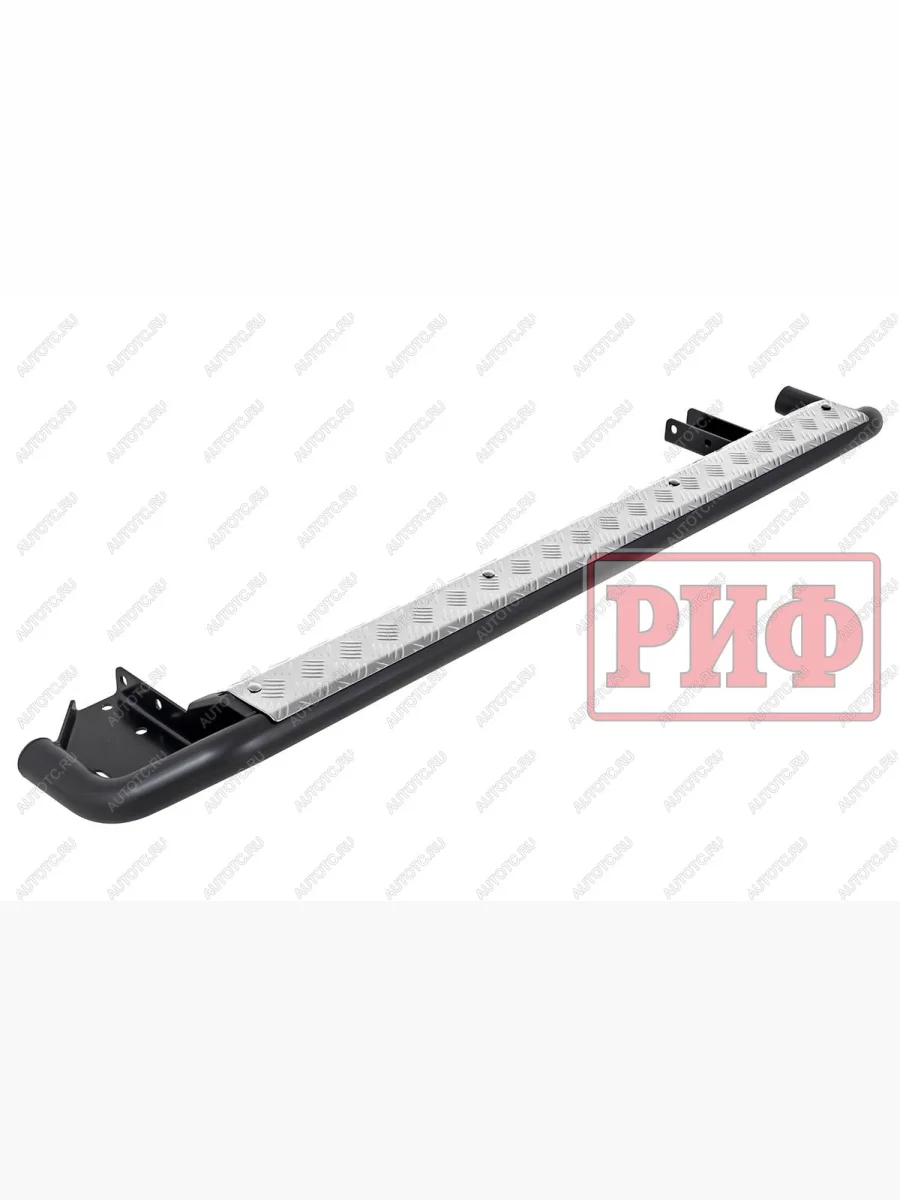 Пороги силовые РИФ Лада ВАЗ Нива Трэвел (212300-80) (2021-2025) (серые)  в Перми Пермском крае