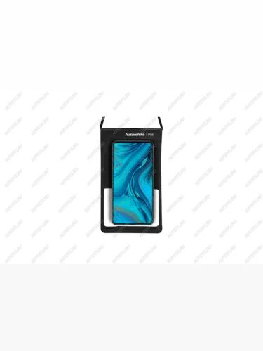 Гермочехол Naturehike плоский для телефона 11х20см. (черный) (уценка)  nh20sm003-b_u