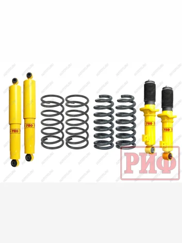 Лифт-комплект РИФ (мягкий лифт 20 мм) Mitsubishi Pajero Sport  QE (2015-2021) дорестайлинг