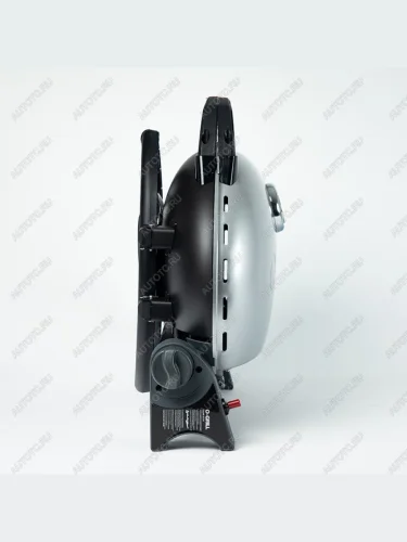 Гриль газовый O-GRILL 500MT bicolor черный-серебро, с термометром (в комплекте адаптер тип А)  500mt_silver