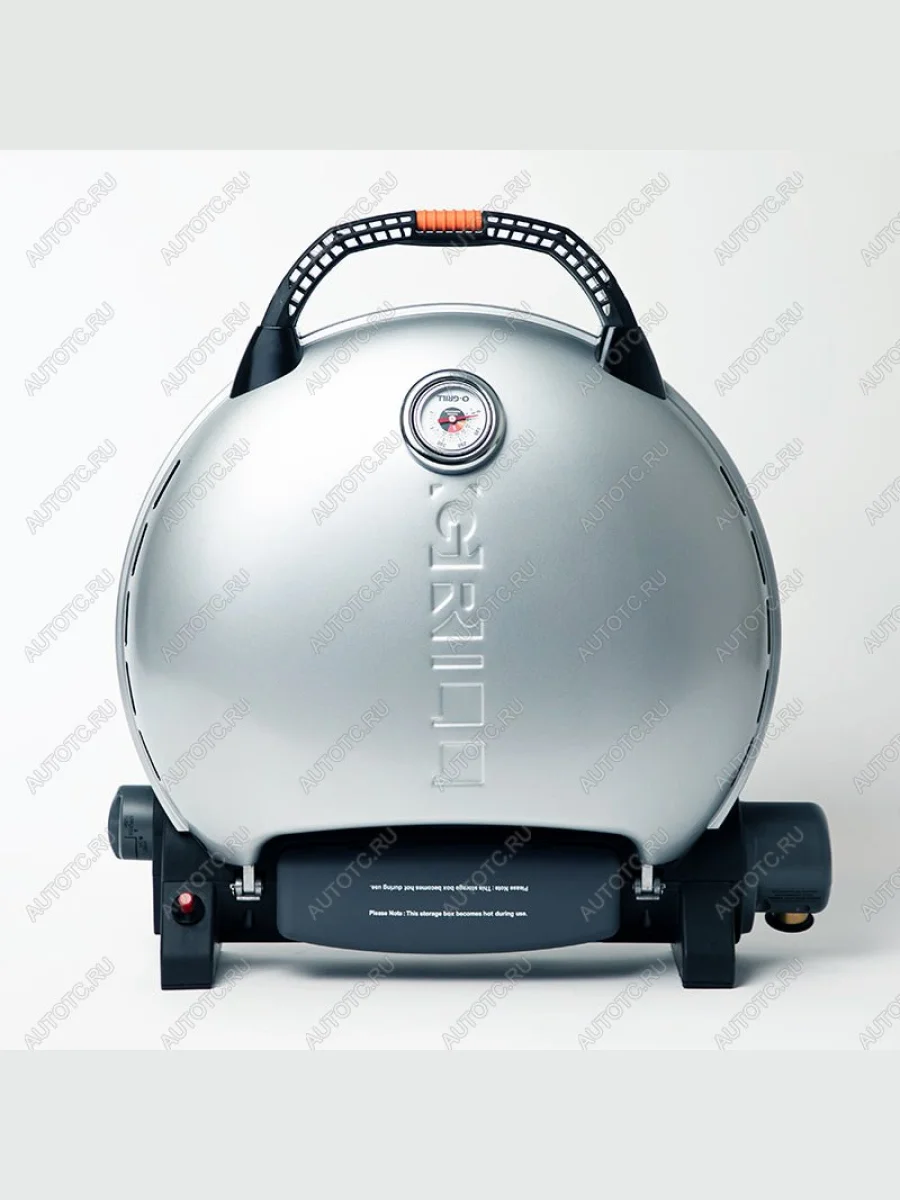 Гриль газовый O-GRILL 700T bicolor черный-серебристый (в комплекте адаптер тип А)  700t_silver  в Воронеже Воронежской области