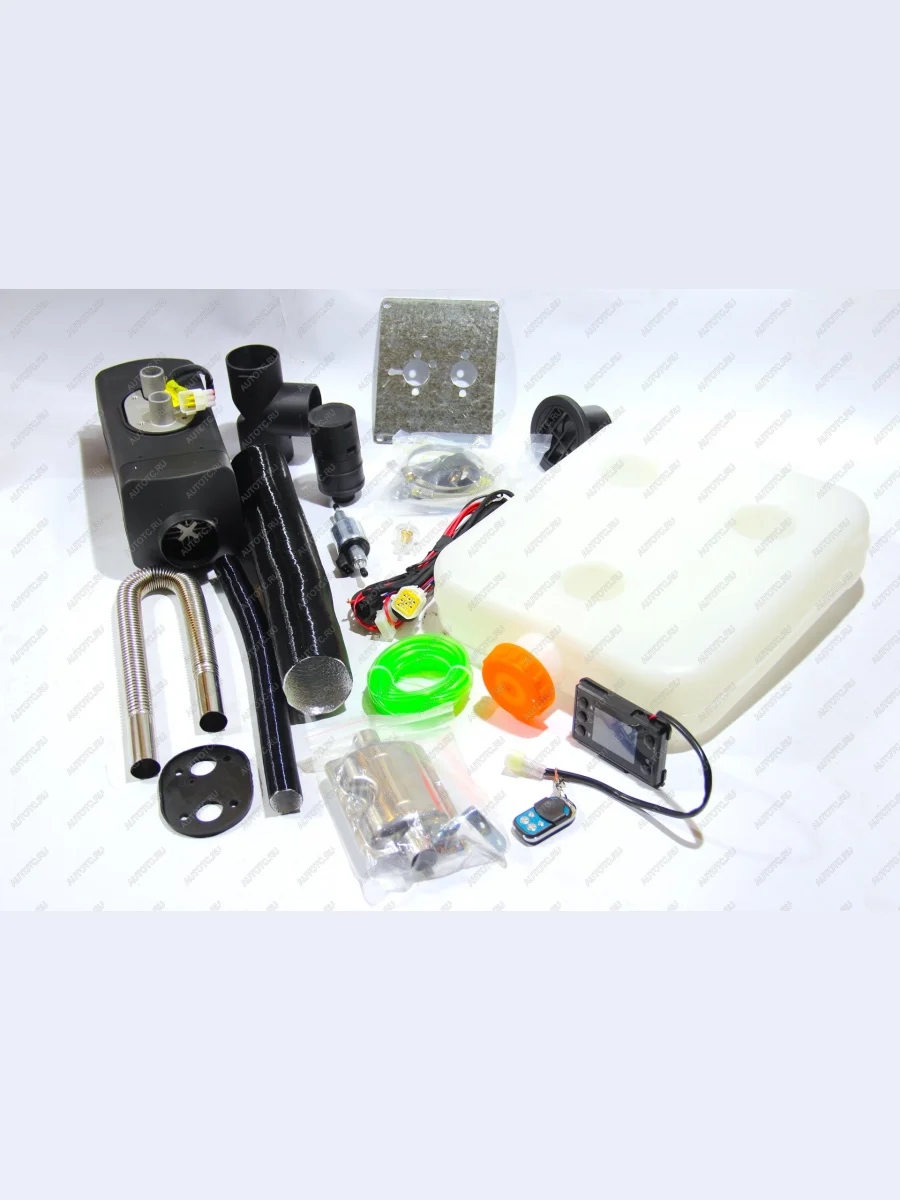 Воздушный стояночный обогреватель GRIZZLY 24V2кВт (пластик.бак 7л, с глушителем) дизель  6933  в Воронеже Воронежской области