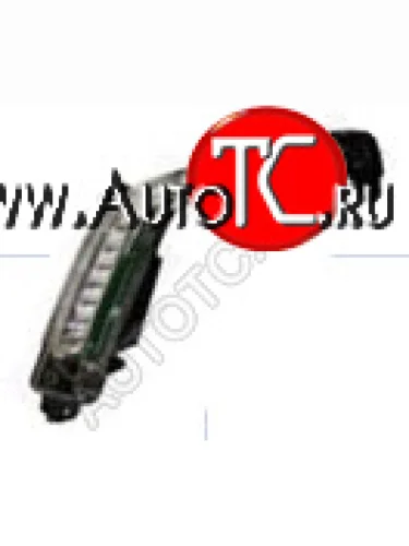 308 ФОНАРЬ ГАБАРИТНЫЙ ЛЕВ В ПЕРЕД БАМПЕР , ДИОД (DEPO) DEPO pg30811-790-l