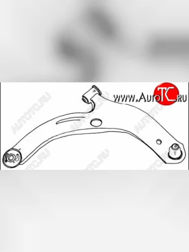 323 {323F} РЫЧАГ ПЕРЕДН ПОДВЕСКИ ПРАВ НИЖН (Тайвань) SH mz32398-810-r