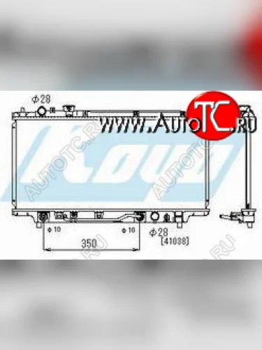 323 РАДИАТОР ОХЛАЖДЕН AT 1.3 1.5 1.6 1.8 BODYPARTS mz32394-914