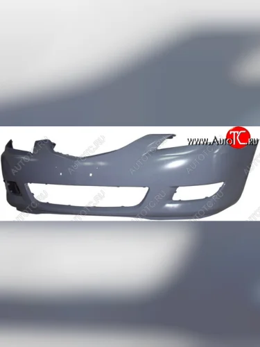 3 БАМПЕР ПЕРЕДН (СЕДАН) 1.6 БЕЗ ОТВ ПОМЫВАТ ФАР (Тайвань) ГРУНТ API mzx0304-160x
