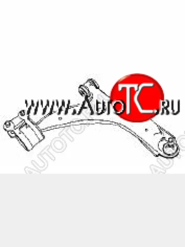 3 РЫЧАГ ПЕРЕДН ПОДВЕСКИ ЛЕВ НИЖН В СБОРЕ (Тайвань) SH mzx0303-810-l