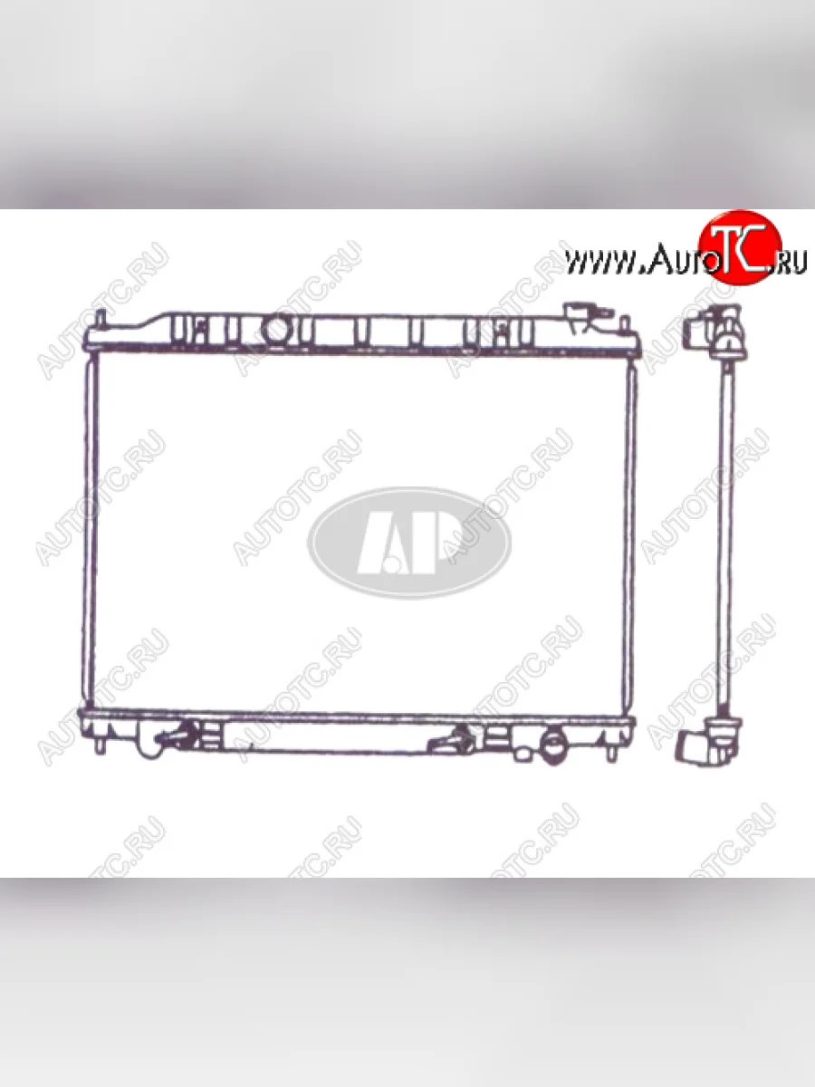 3 (+ FD FOCUS 05-  C-MAX 03- VV S40 04-) РАДИАТОР ОХЛАЖДЕН 1.3 1.6 2 BODYPARTS mzx0304-910  в Воронеже Воронежской области