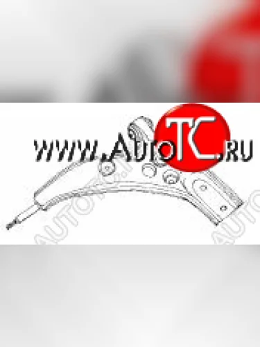 323 РЫЧАГ ПЕРЕДН ПОДВЕСКИ ЛЕВ НИЖН БЕЗ ШАРОВ ОПОР С 1 САЛЕЙНТ-БЛОК (Тайвань) SH mz32390-810-l