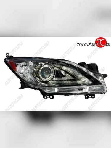 3 ФАРА ПРАВ (КСЕНОН) С РЕГ.МОТОР ЛИНЗОВАН ВНУТРИ (DEPO) ЧЕРН DEPO mzx0309-001b-r