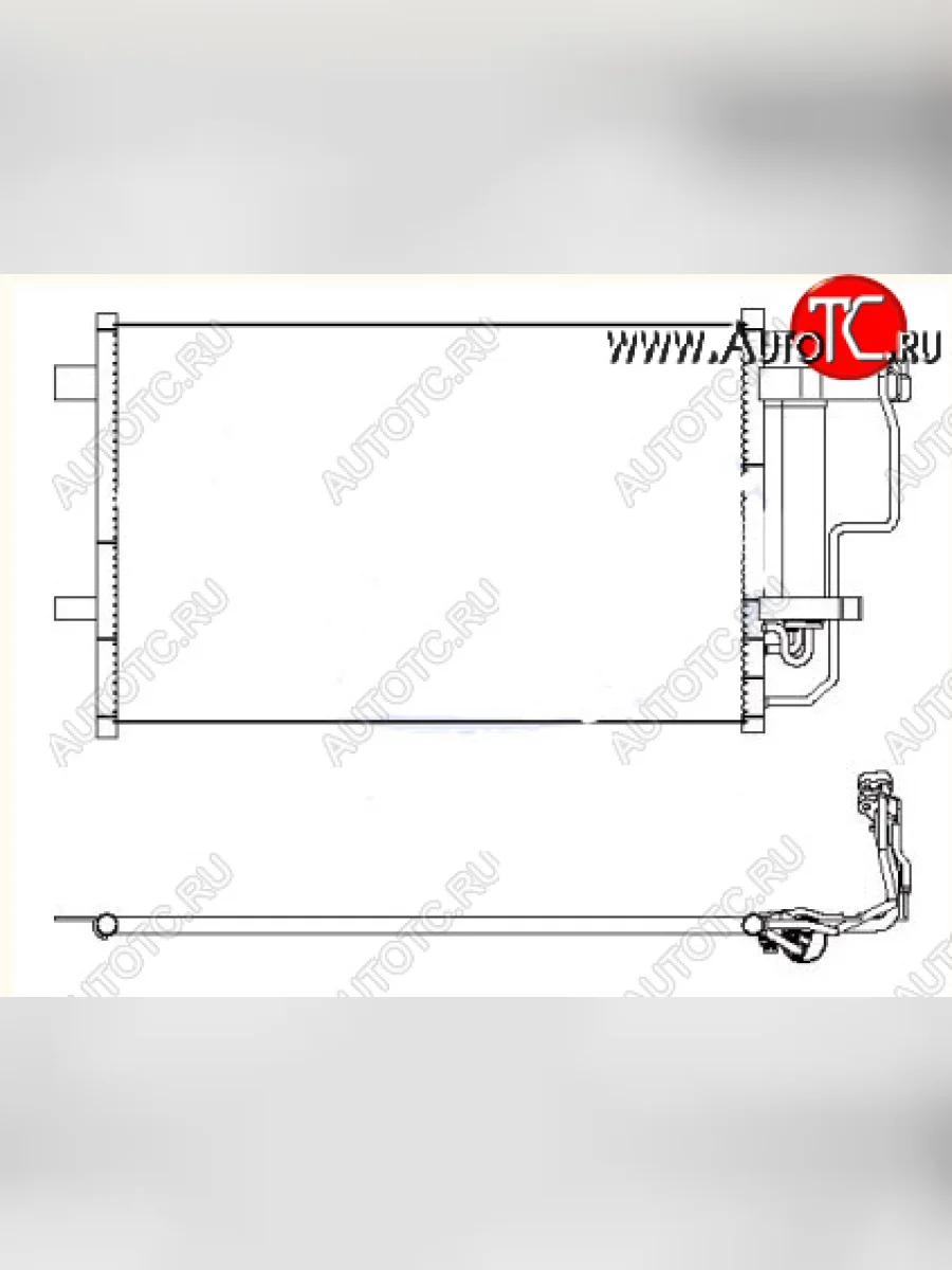 3 КОНДЕНСАТОР КОНДИЦ BODYPARTS mzx0309-931  с доставкой в г. Керчь