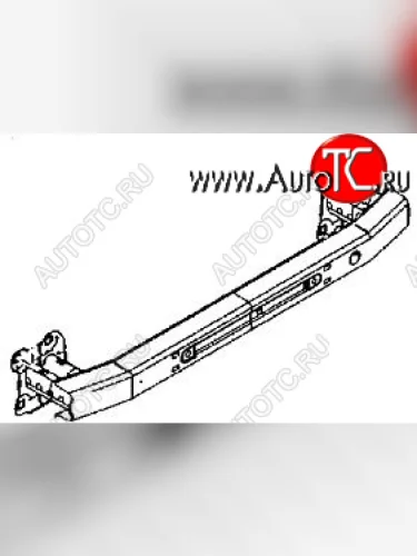 3 УСИЛИТЕЛЬ БАМПЕРА ЗАДН (СЕДАН) (Тайвань) TYG mzx0309-700