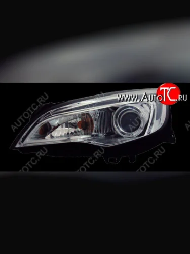 ASTRA ФАРА Л+П (КОМПЛЕКТ) ТЮНИНГ ЛИНЗОВАН С СВЕТЯЩ.СЕКЦИЯМИ , РЕГ.МОТОР (JUNYAN) ВНУТРИ ХРОМ JUNYAN opast09-000h-n