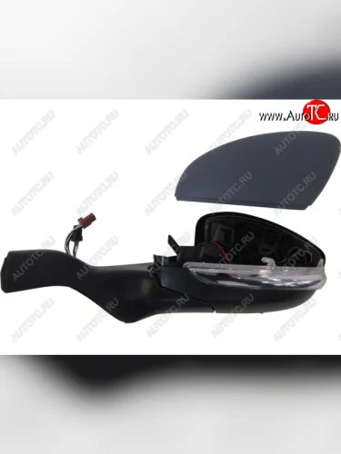 208 ЗЕРКАЛО ЛЕВ ЭЛЕКТР С ПОДОГРЕВ , УК.ПОВОР , АВТОСКЛАДЫВ , ГРУНТ (convex) (Тайвань) VIEWMAX pg20812-452-l
