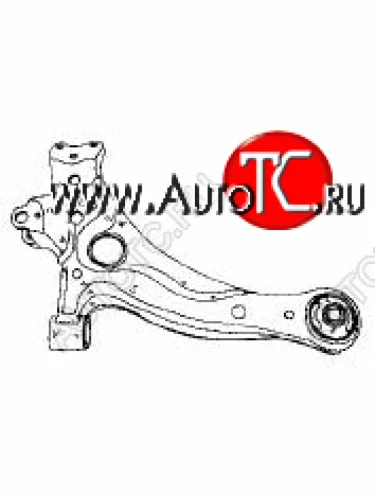 AVENSIS РЫЧАГ ПЕРЕДН ПОДВЕСКИ ПРАВ НИЖН БЕЗ ШАРОВ ОПОР С 2 САЛЕЙНТ-БЛОК (Тайвань) SH tyave97-810-r