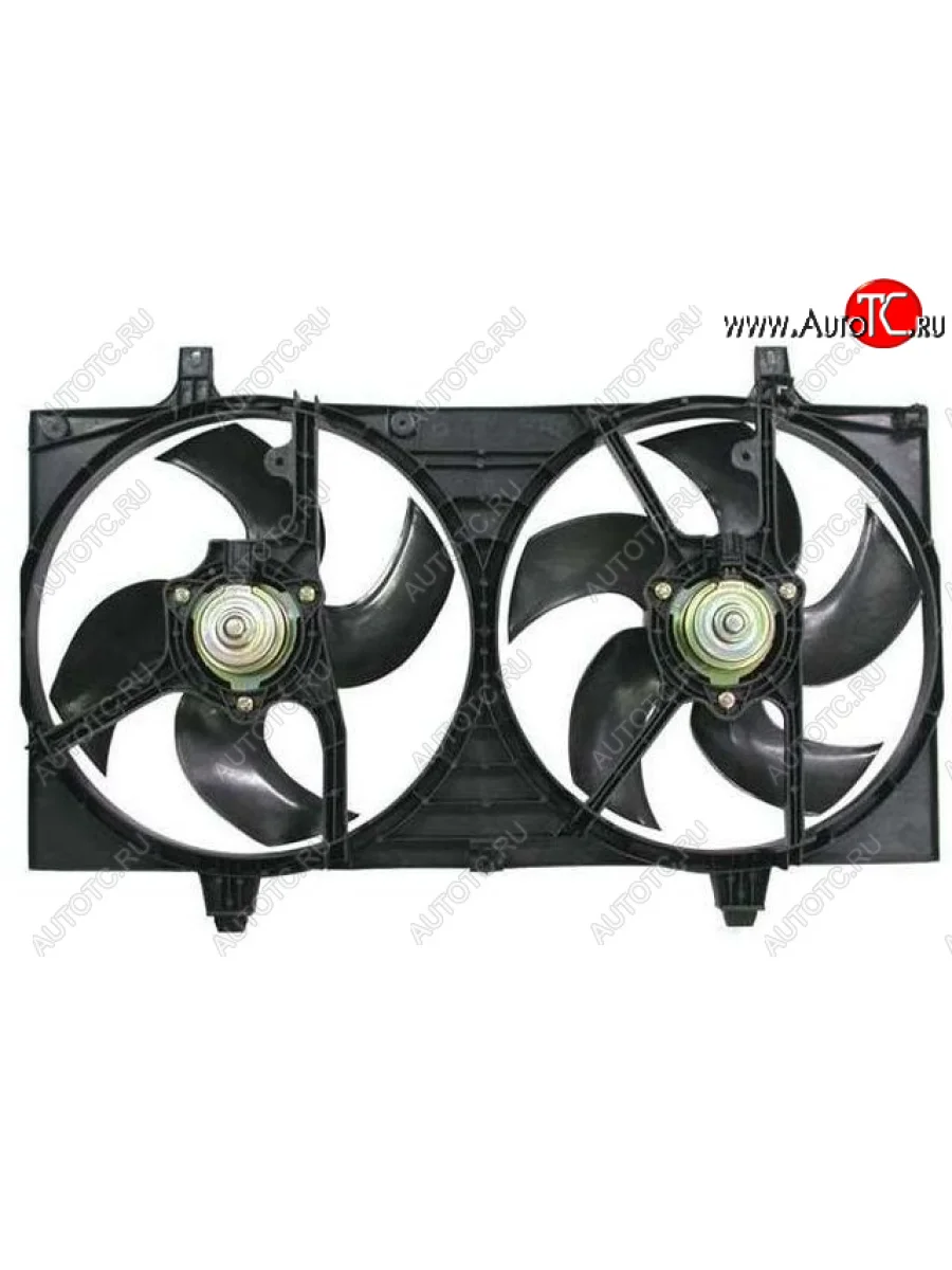 ALMERA {+ N16EP12} МОТОР+ВЕНТИЛЯТОР  РАДИАТ ОХЛАЖДЕН ДВУХВЕНТИЛЯТ С КОРПУС П КОНДИЦ (Тайвань) API nnalm00-920  в Воронеже Воронежской области