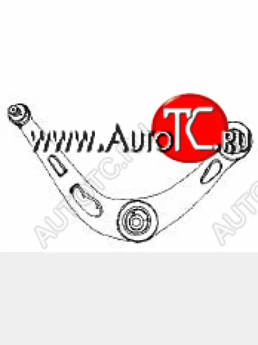 206 РЫЧАГ ПЕРЕДН ПОДВЕСКИ ПРАВ НИЖН В СБОРЕ (Тайвань) SH pg20698-810-r